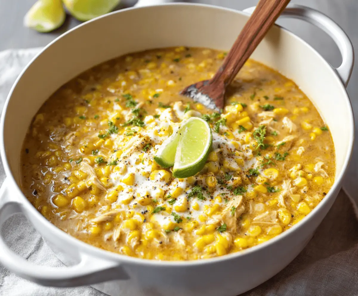 Minute Street Corn Chicken Chili: Fiesta Flavors, Easy Weeknight Meal